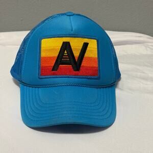 Aviator Nation Rainbow Logo Trucker Hat